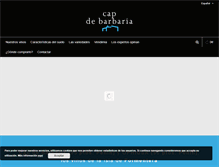 Tablet Screenshot of capdebarbaria.com